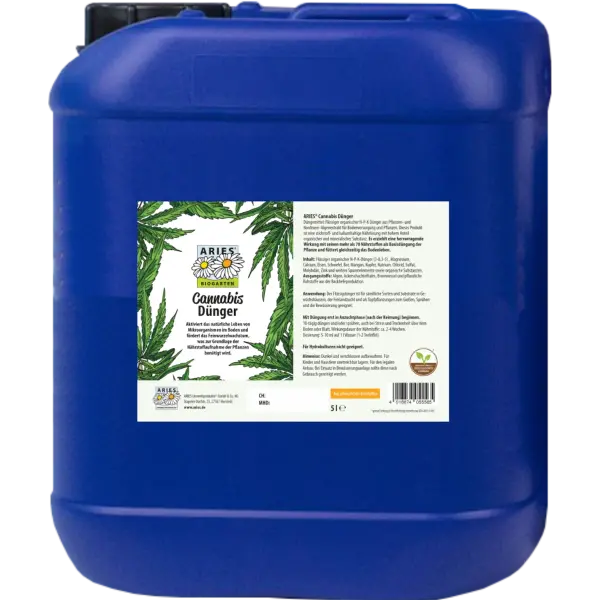 ARIES Cannabis Dünger 5 Liter | Naturhaus GmbH