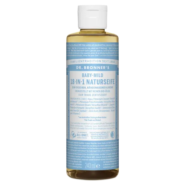 Dr Bronners 18 IN 1 Naturseife Baby Mild 240 ml