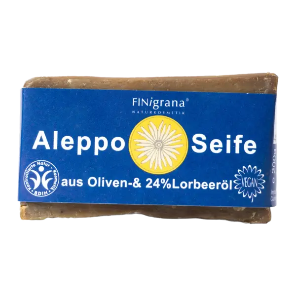 FINigrana Aleppo Olive Oil Soap with 24% Laurel Oil 200g