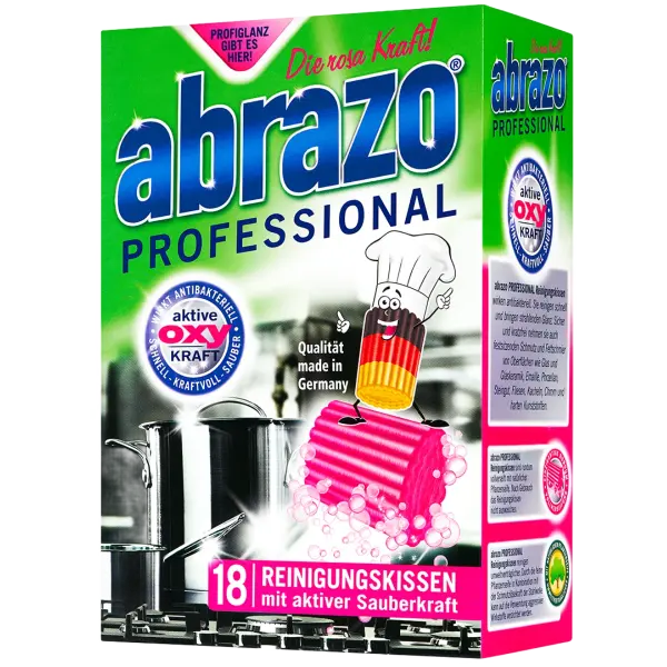 abrazo professional Reinigungskissen 18er Pack