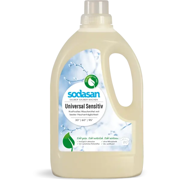 SODASAN Waschmittel Universal Sensitiv 1.5 Liter