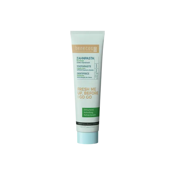 benecos toothpaste organic mint and thermal water 75 ml