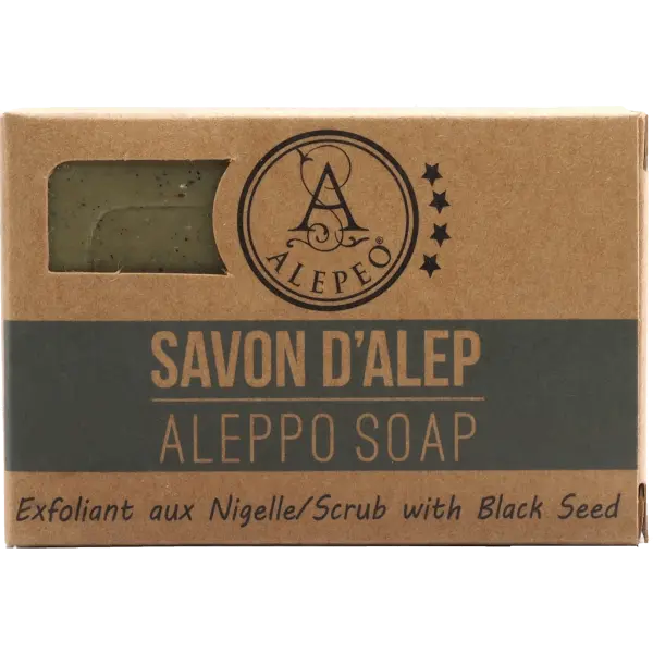 ALEPEO Aleppo Olive Oil Soap with Black Cumin 100 g | Naturhaus GmbH