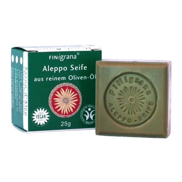 FINigrana Aleppo Seife 100 % Olivenöl 25 g