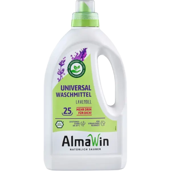 AlmaWin Universal Laundry Detergent Lavender 1.5 Liters