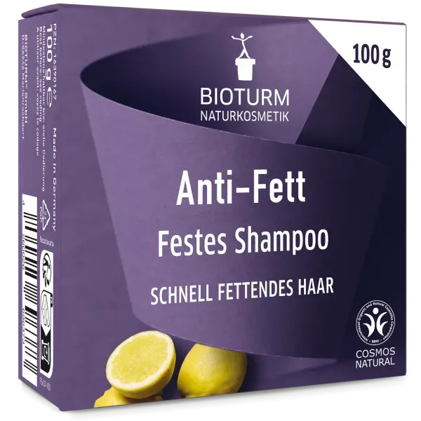 Bioturm festes Shampoo fettiges Haar 100 g