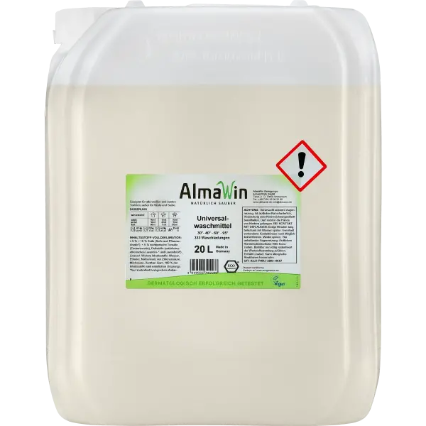 AlmaWin universal detergent lavender 20 liters | Naturhaus GmbH